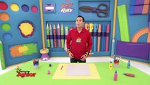 Art Attack - Technique du bouclier de Super Héro - Disney Junior - VF