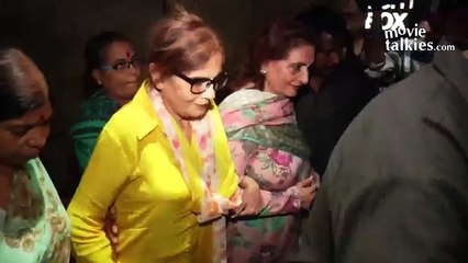 Sultan Movie 2016 Special Screening For Salman Khan's Family