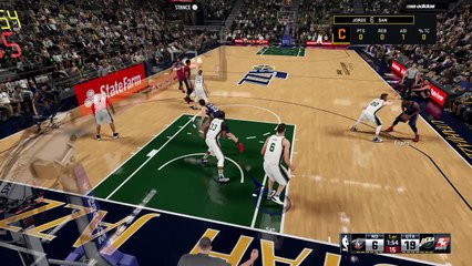 NBA 2K16  JAZZ-PELICANS # 1