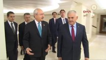 Başbakan Yıldırım Kemal Kılıçdaroğlu'nu Kabul Etti