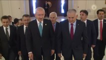 Başbakan Yıldırım, CHP Genel Başkanı Kılıçdaroğlu ile Görüştü