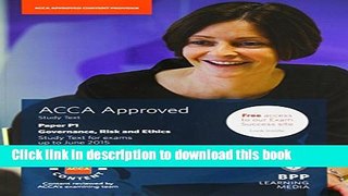 Download ACCA P1 Governance, Risk and Ethics: Study Text  Ebook Free