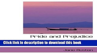 Read Pride and Prejudice  Ebook Free