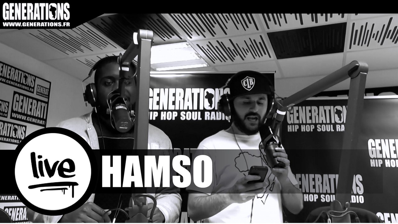 Hamso - CLB (Live des studios de Generations)