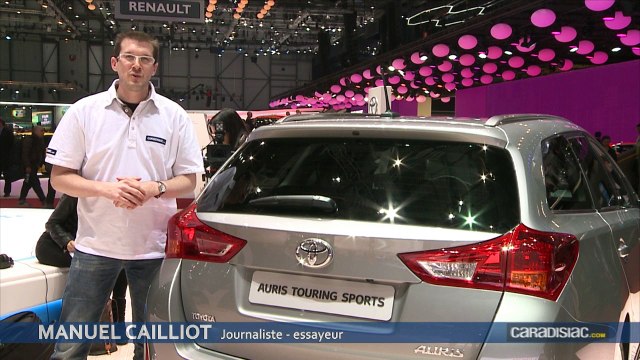 Genève 2013 - Toyota Auris Touring Sports : l'Auris a malle au dos