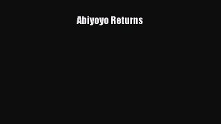 [PDF] Abiyoyo Returns Download Full Ebook