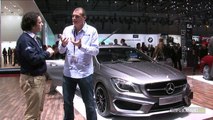 Genève 2013 - Mercedes CLA : première étape