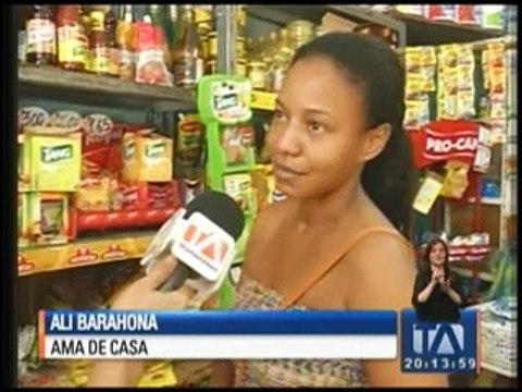 Hogares ecuatorianos sienten la crisis económica