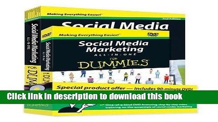 Download Social Media Marketing All-in-One For Dummies, Book + DVD Bundle by Jan Zimmerman (Dec 10