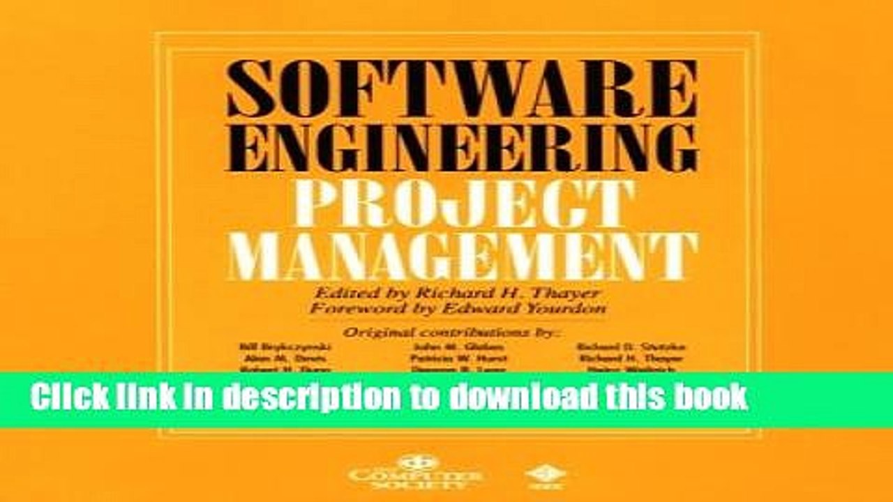 Download Software Engineering Project Management, 2nd Edition  PDF Free