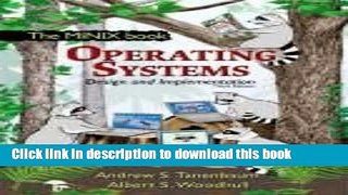 Read Operating Systems Design and Implementation (3rd Edition)  Ebook Free