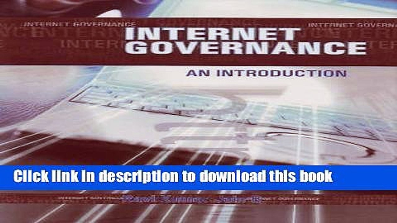 Read Internet Governance: An Introduction  Ebook Free