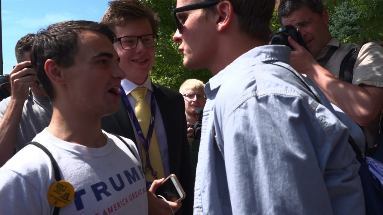 Is the country safe? Trump supporters, protesters answer