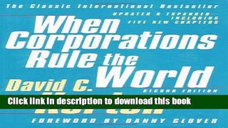 Read When Corporations Rule the World: Second Edition  Ebook Free