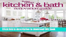 Read Better Homes and Gardens Kitchen and Bath Renovation Guide (Better Homes and Gardens Home)