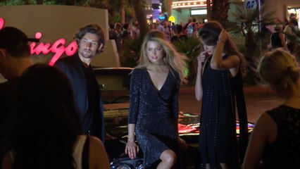 Taylor Hill Spotted at Las Vegas Strip For Unknown Photoshoot