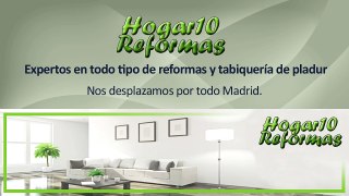 Reformar cocinas y baños. Instalación y montaje de tabiquería de pladur en la Comunidad de Madrid