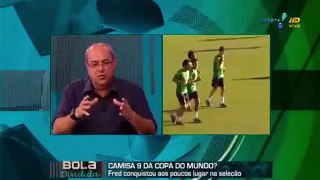'Se o Adriano se tratar, não tem nenhum centroavante como ele no Brasil'