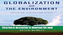 Read Globalization and the Environment: Capitalism, Ecology and Power  Ebook Online