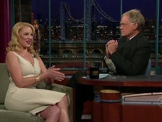 Katherine Heigl - Letterman