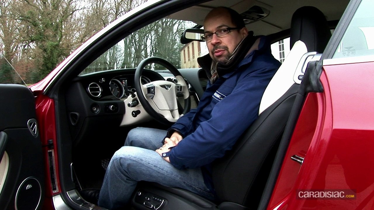Essai vidéo - Bentley Continental GT V8