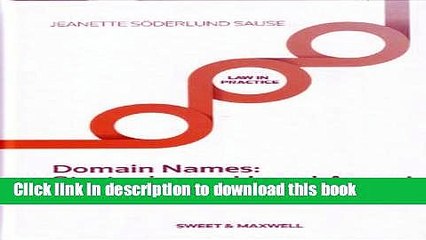 Read Domain Names - Strategies and Legal Aspects Ebook Free
