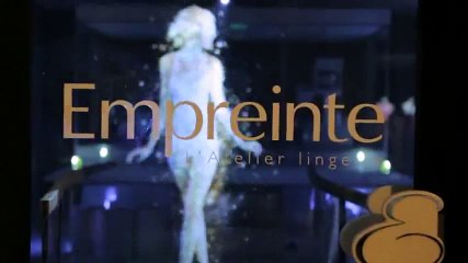 Hologramme Empreinte, l'Atelier lingerie    Paris