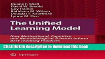 Read The Unified Learning Model: How Motivational, Cognitive, and Neurobiological Sciences Inform