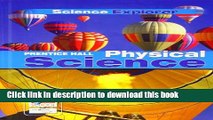 Read Prentice Hall Science Explorer: Physical Science  Ebook Free