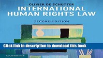 Download International Human Rights Law: Cases, Materials, Commentary  PDF Free