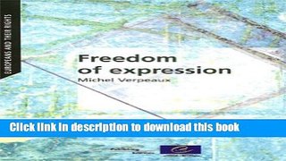 Download Europeans and their rights - Freedom of expression (2010)  PDF Online
