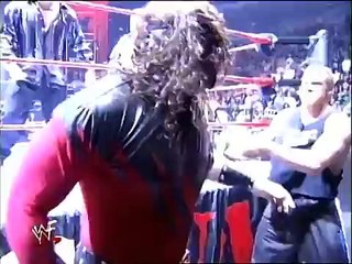 WWE The Rock vs Kane HD 1999