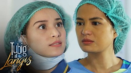 Tubig at Langis: Irene to Clara, "May tama ka ba sa ulo?"