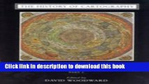 Read Books The History of Cartography, Volume 3: Cartography in the European Renaissance, Part 2