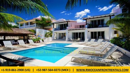 Beachfront Vacation Villa in Las Glorias for Rent