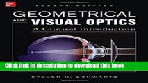 Read Geometrical and Visual Optics, Second Edition  Ebook Free