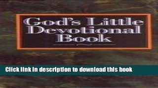 Download God s Little Devotional Book On Success (God s Little Devotional Book Series)  Ebook Free