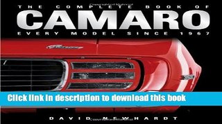 Read The Complete Book of Camaro: Every Model Since 1967  Ebook Free