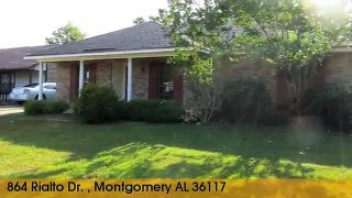 Home For Sale - 864 Rialto Dr. Montgomery, Alabama 36117