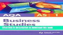 Read Book AQA AS Business Studies: Unit 1: Planning and Financing a Business (Student Unit Guides)