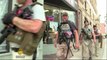 Trump supporters openly carrying weapons outside convention in Cleveland