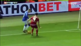Gerard Deulofeu crazy nutmeg vs Middlesbrough