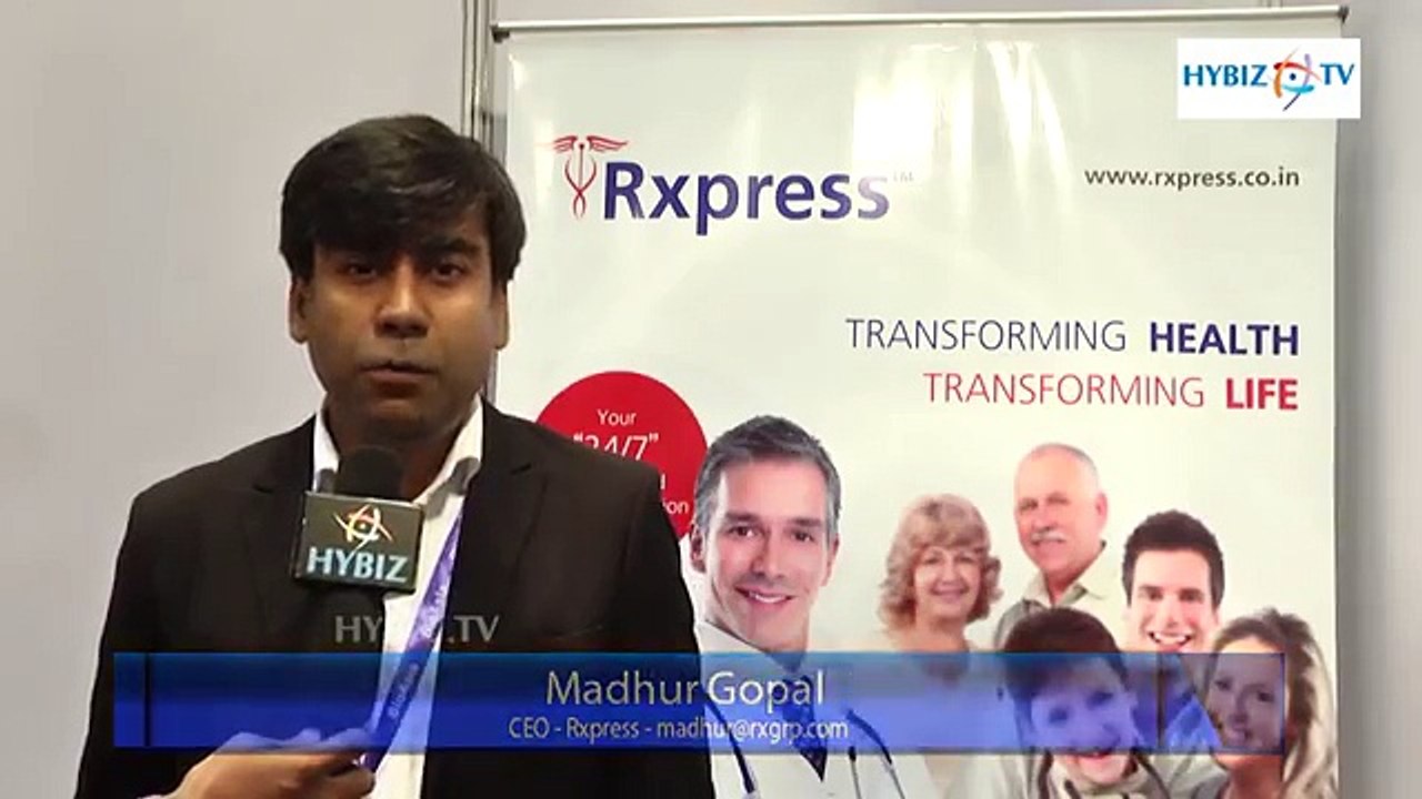Madhur Gopal CEO of Rxpress - BioAsia 2016