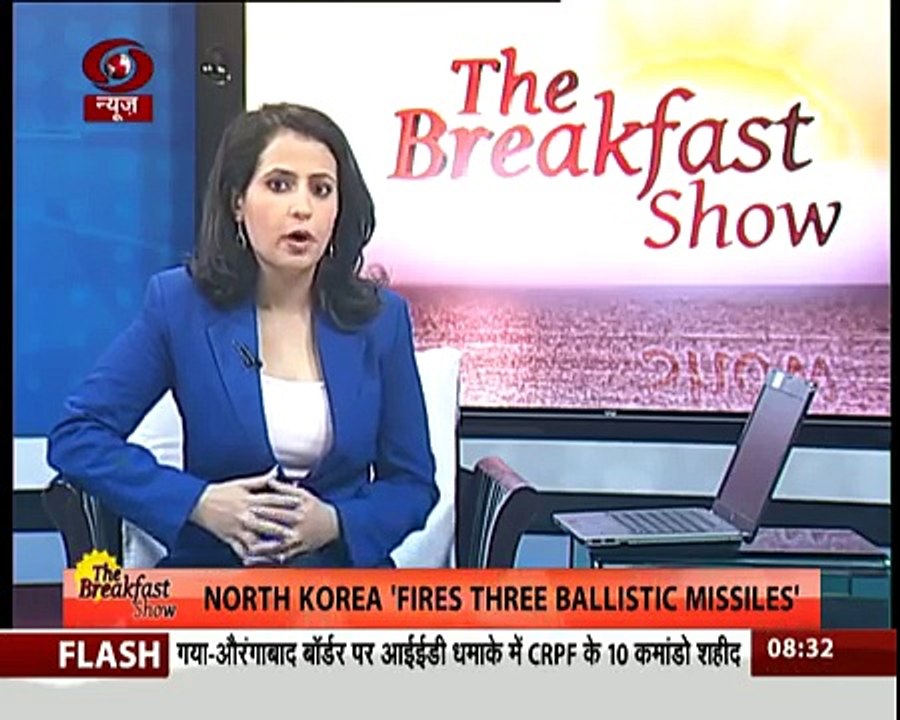 North Korea fires three ballistic missiles