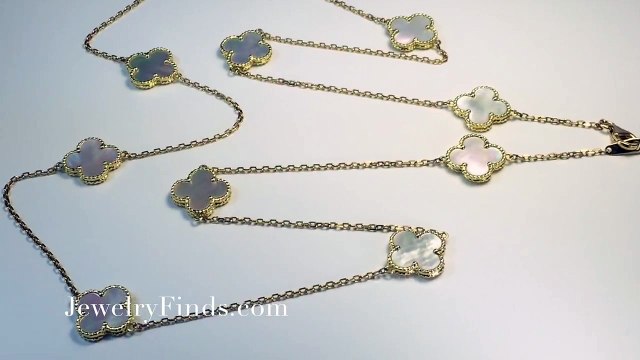 Van Cleef & Arpels Alhambra Necklace Replica