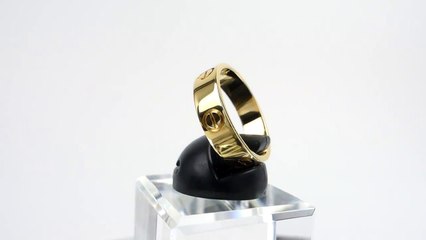 Fashion and High Quality Cartier Love Ring  Yellow Gold