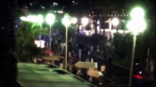 NICE ATTACK Truck crashes into a crowd Tragedia w Nicei ciężarówka wjechała w tłum VIDEO
