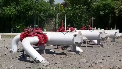 Jetler doğalgaz istasyonunu hedef almış