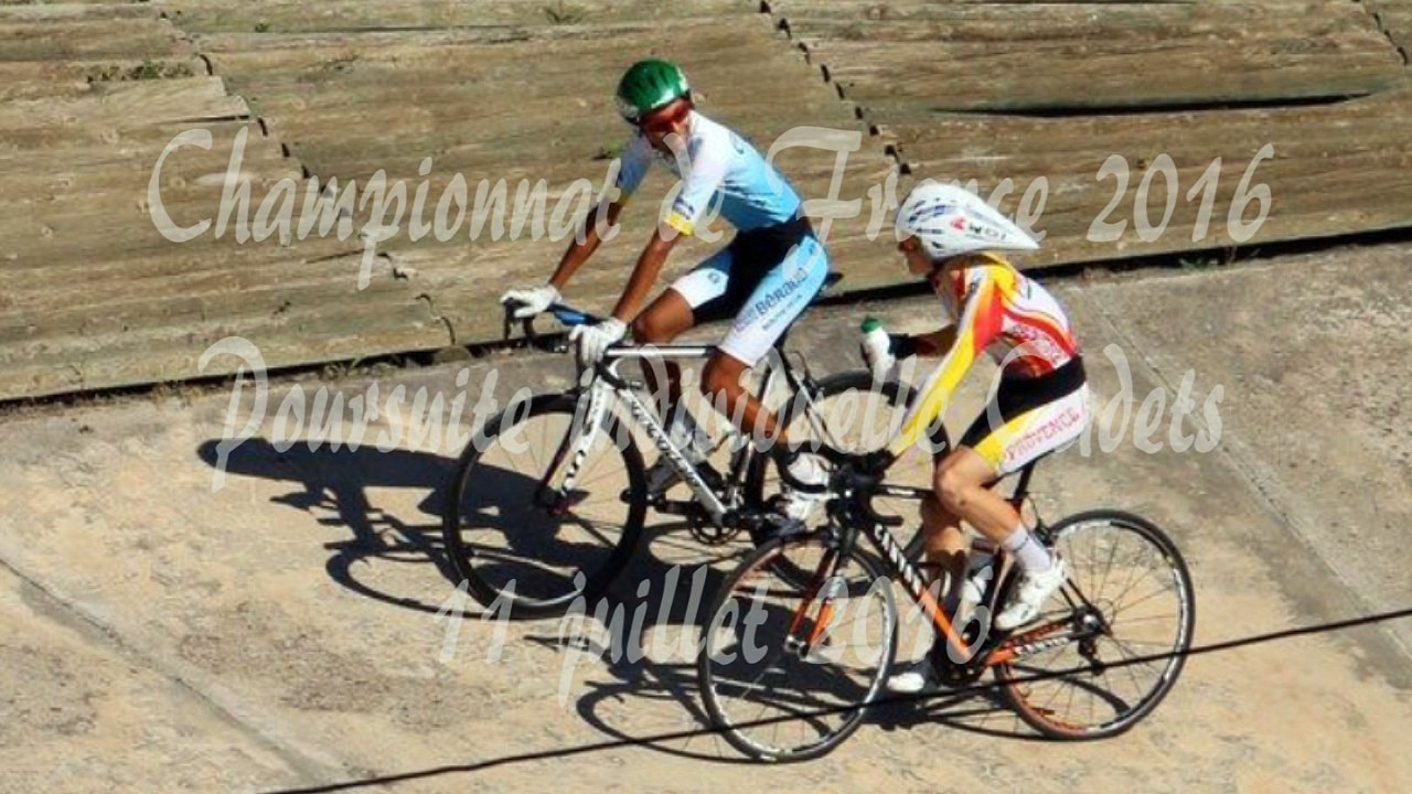 poursuite individuelle france 2016 cadets Thomas