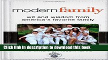 Read Modern Family: Wit and Wisdom from America s Favorite Family  Ebook Free